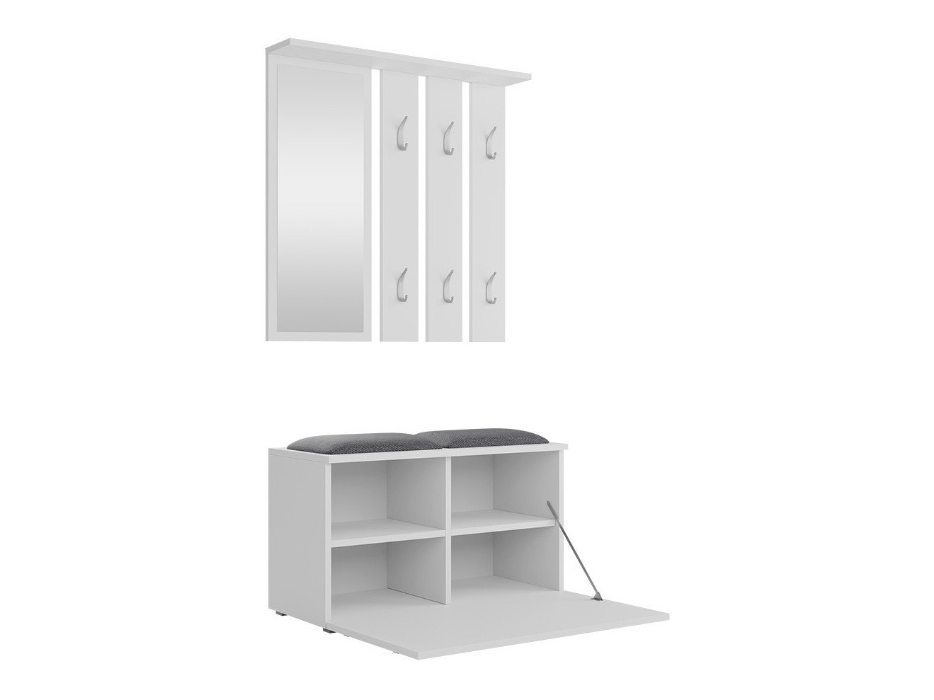 Set arredo da corridoio Ferrus (Bianco)