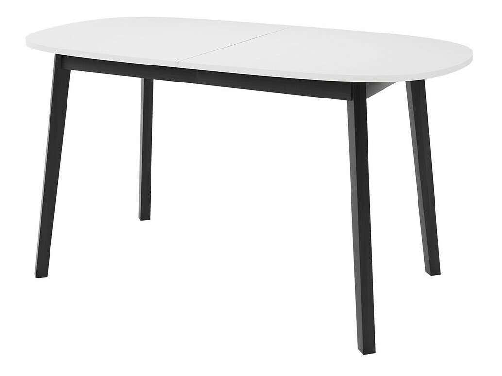 Set sala da pranzo Edmond 121 (Bianco + Nero)