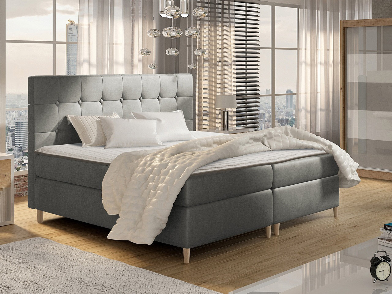 Letto continentale Caseus (Magic Velvet 2217)