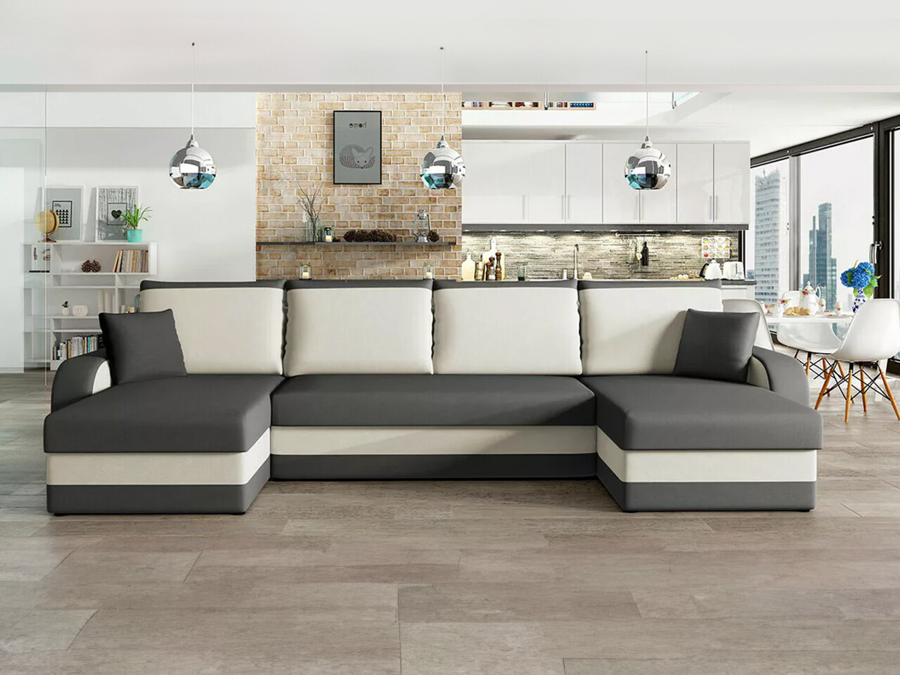 Divano angolare Comfivo Melissa IV (Alova 36 + Alova 71)