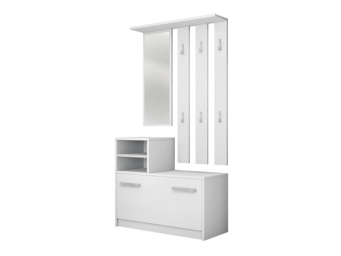 Set arredo da corridoio Candum (Bianco)