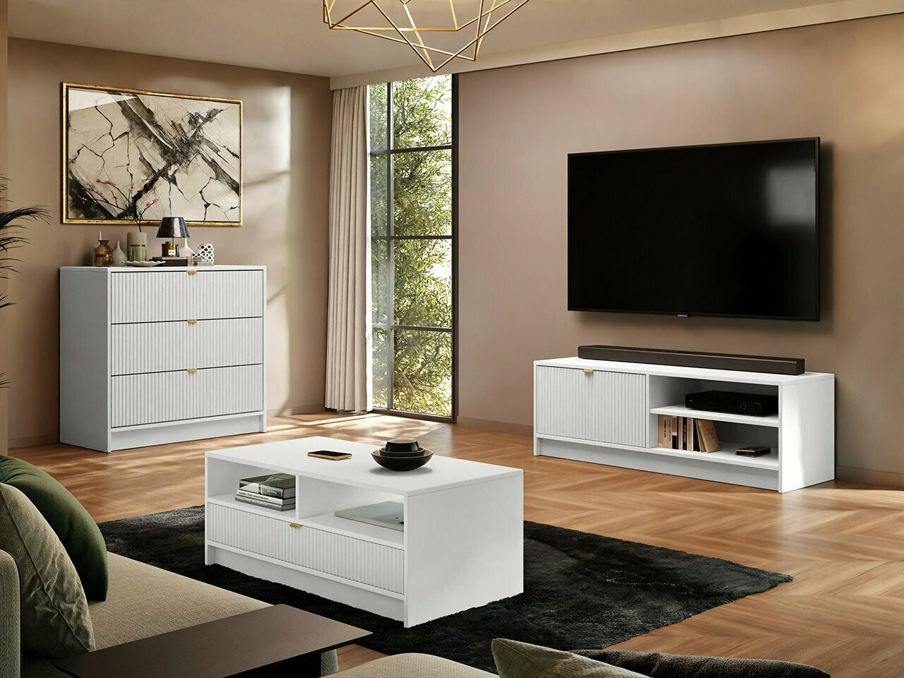 Cassettiera Comfivo Papilio I (Bianco)