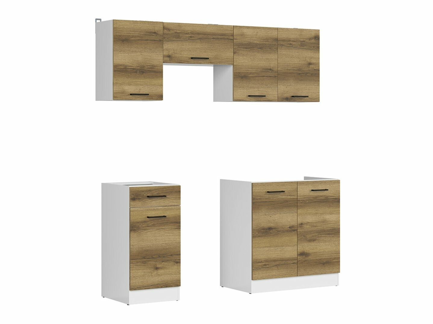 Composizione cucina Boston 499 (Delano quercia)