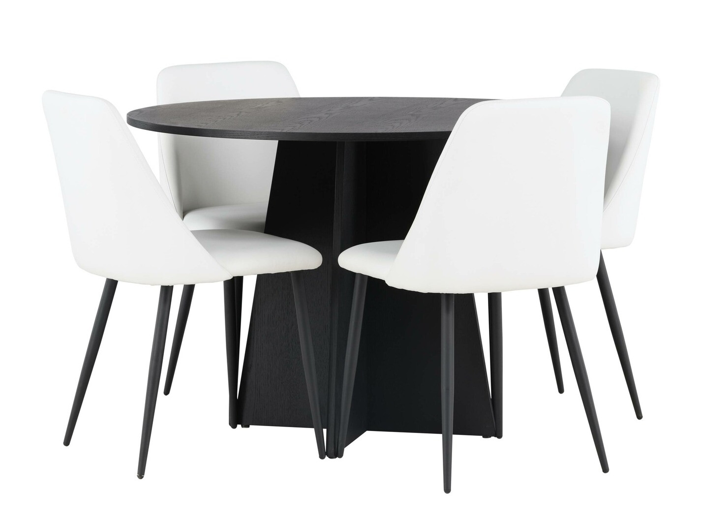 Set sala da pranzo Dallas 4289 (Bianco)
