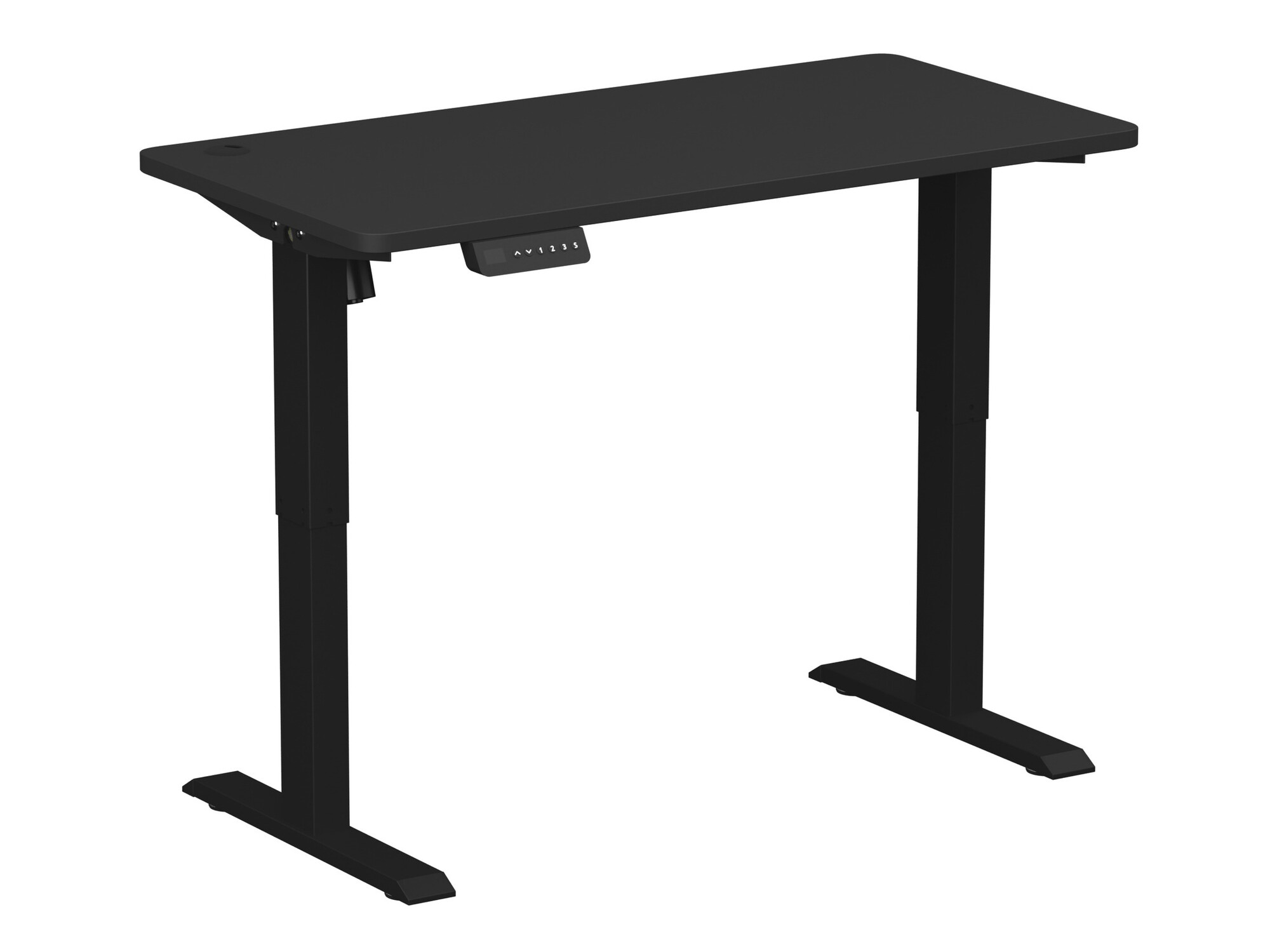 Scrivania con altezza regolabile Lodi 100 (Nero)