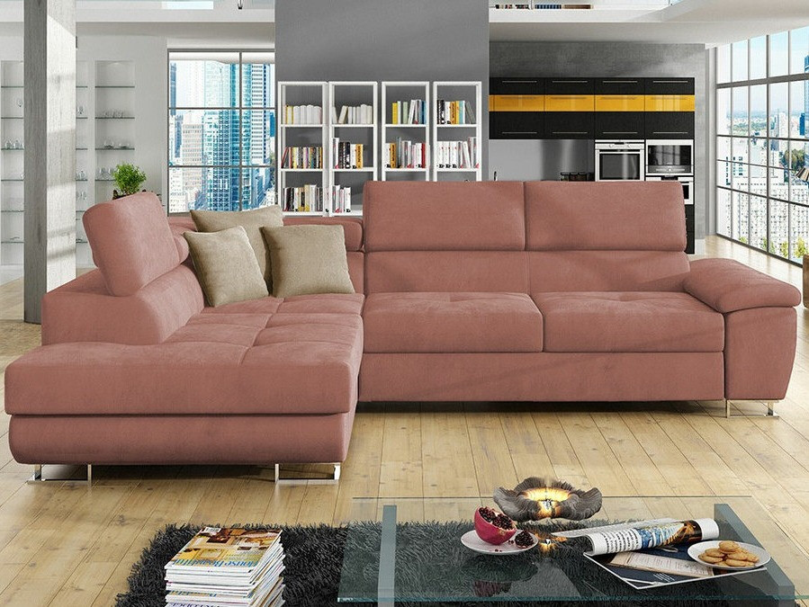 Divano angolare Comfivo Ruta II (Uttario Velvet 2955 + Uttario Velvet 2979)