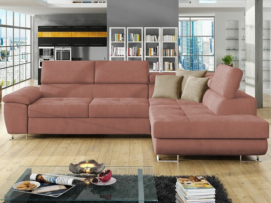 Divano angolare Comfivo Ruta II (Uttario Velvet 2955 + Uttario Velvet 2979)