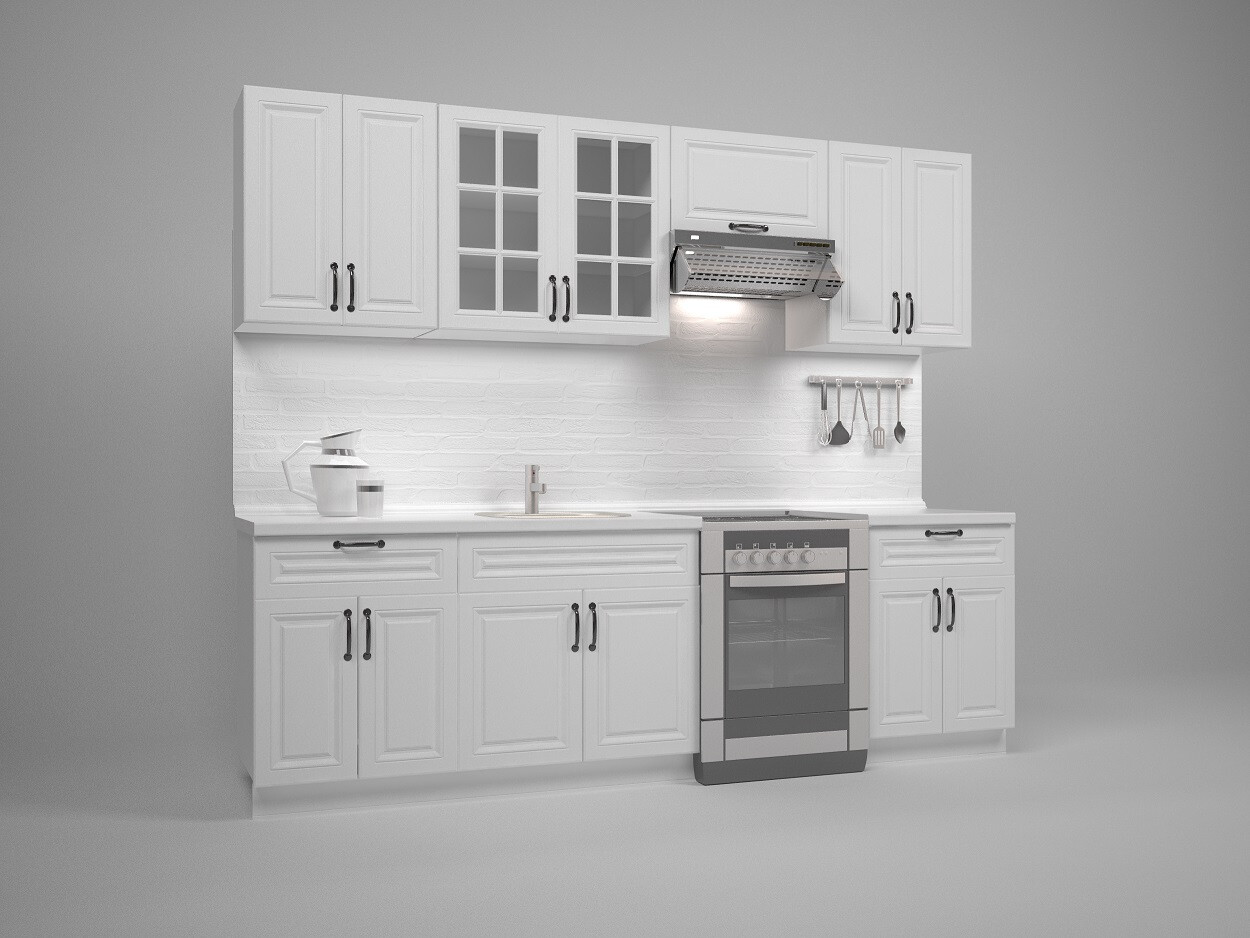 Composizione cucina Houston Lumen III
