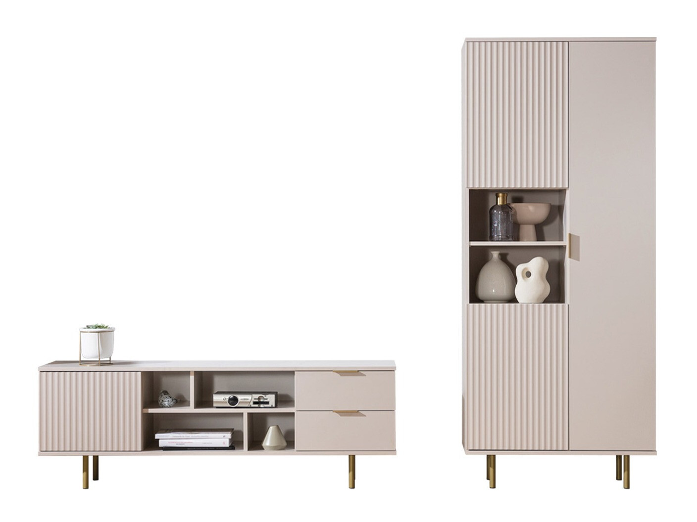 Parete attrezzata Virdomi 108 (Cachemire)