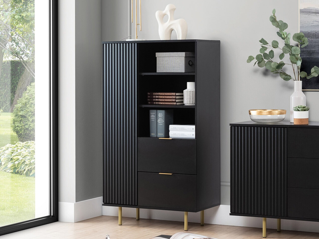 Scaffale Decus (Nero)