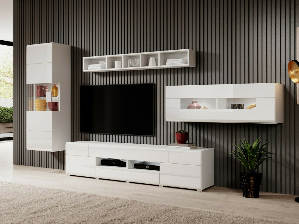Pensile Torsone 116 (Bianco + Bianco lucido)