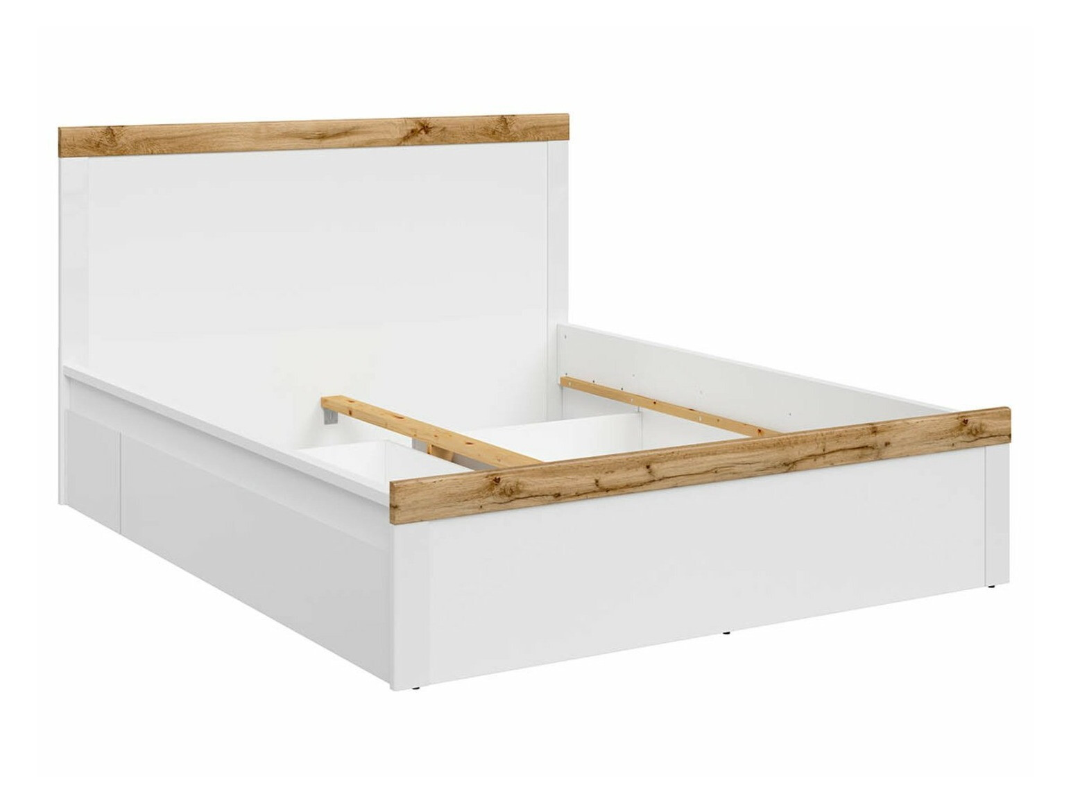Letto Sonsoru 138 (Bianco + Quercia)