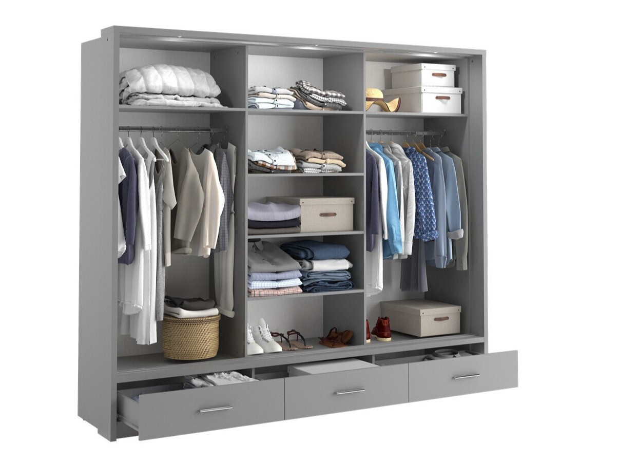 Armadio Fresno 100 (Grigio)