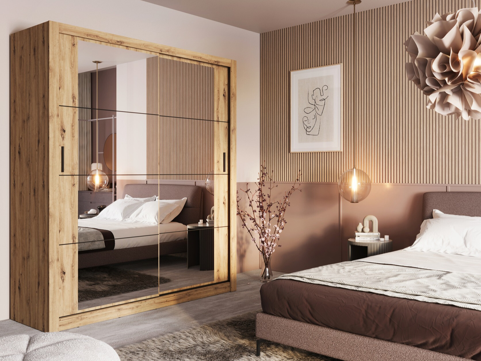 Armadio Fresno 102 (Rovere Artisan)
