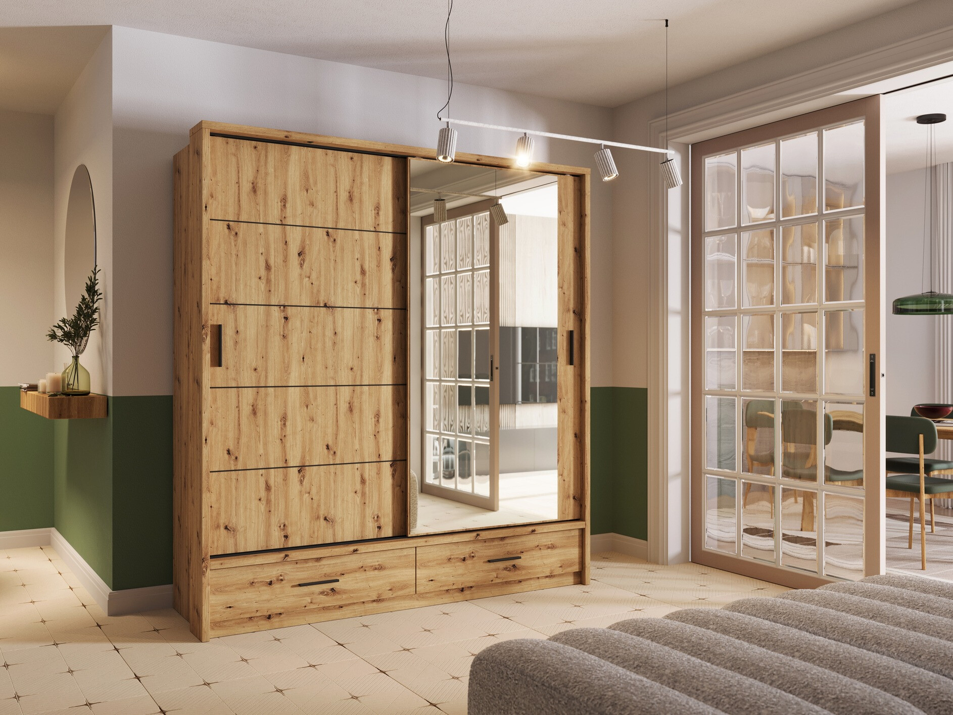 Armadio Fresno 104 (Rovere Artisan)