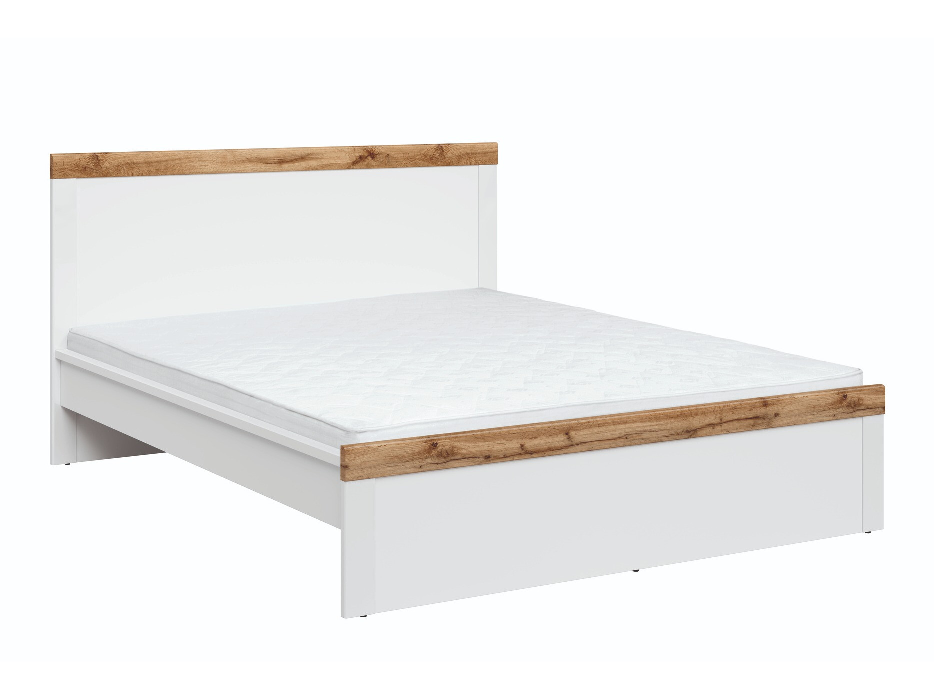 Letto Sonsoru 138 (Bianco + Quercia)