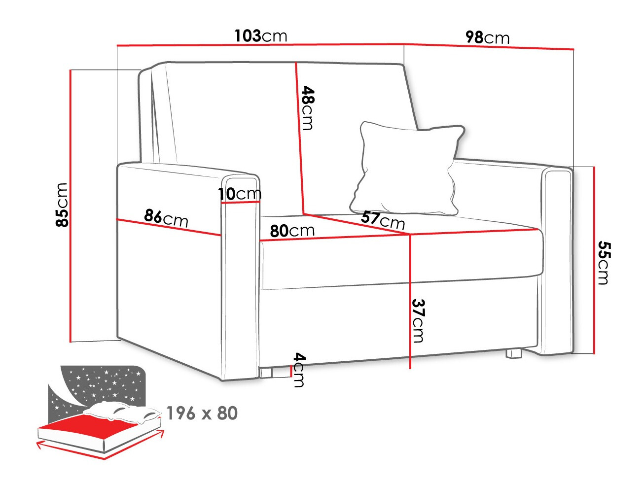 Poltrona Morel I (Poso 01)