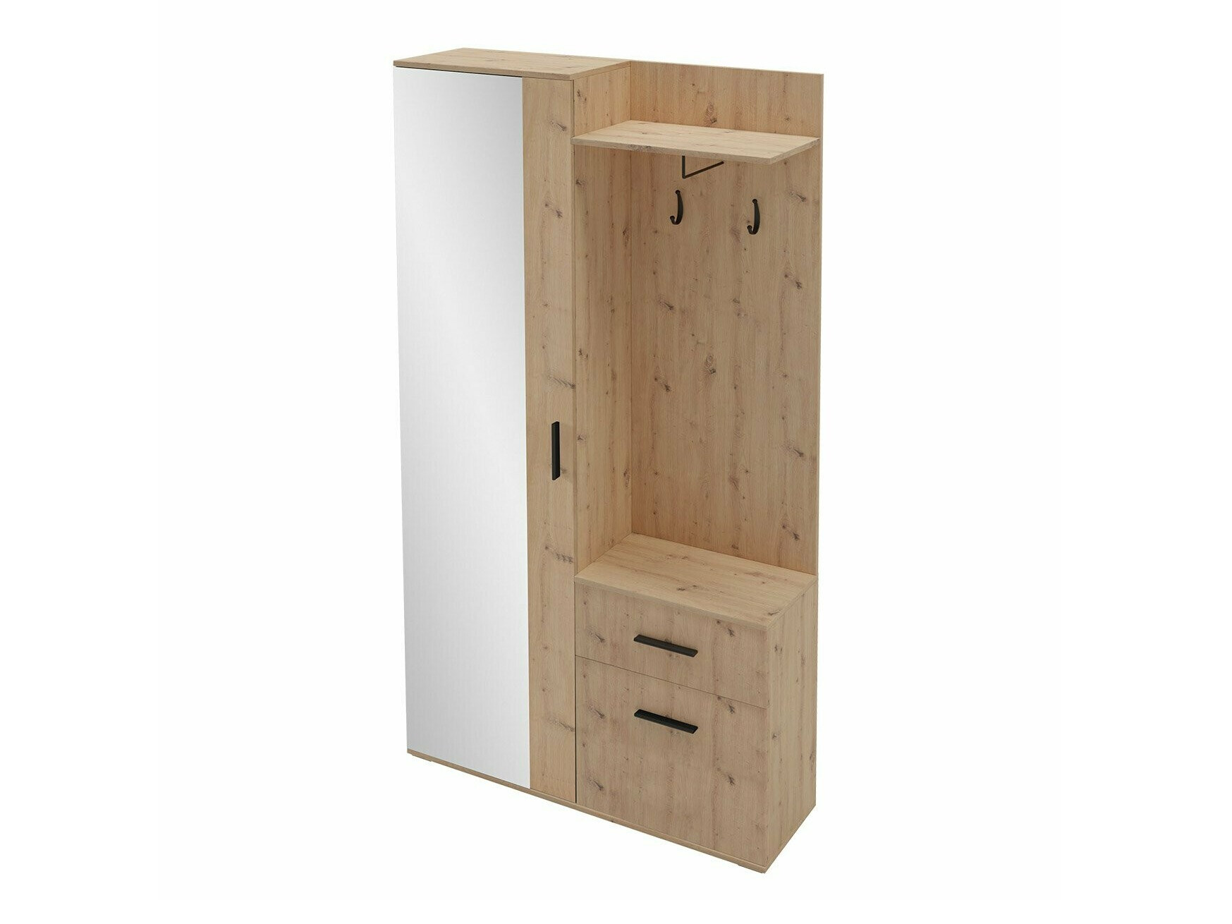 Set arredo da corridoio Pavo (Rovere Artisan)