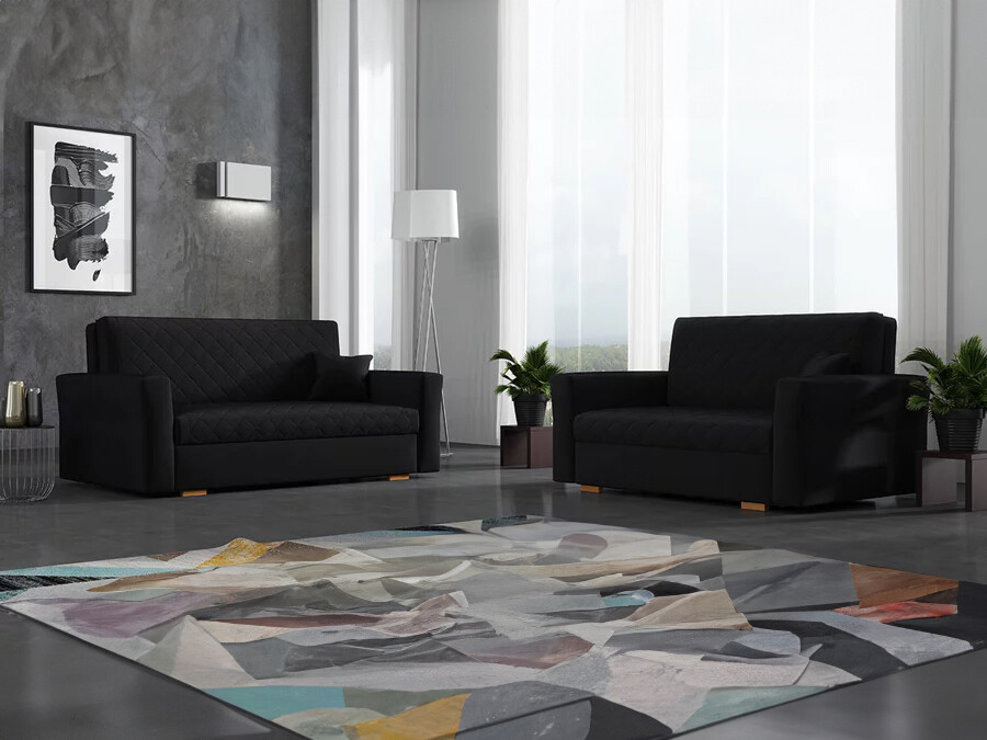 Set mobili imbottiti Clarona IV (Zanzibar 190)