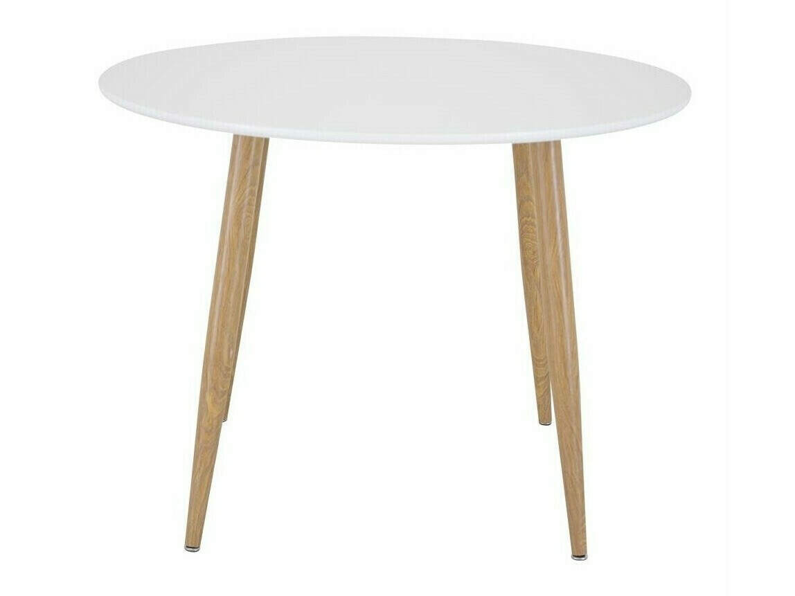 Tavolo Dallas 126 (Bianco + quercia)