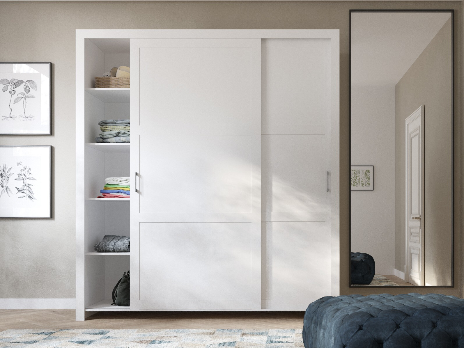 Armadio Murrieta 190 (Bianco)