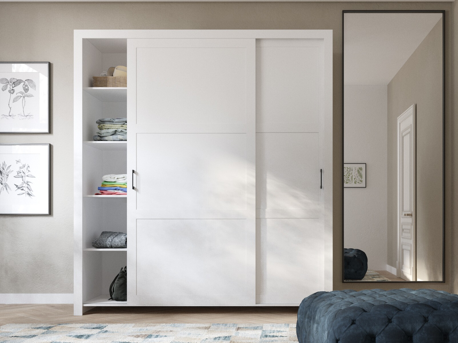 Armadio Murrieta 190 (Bianco)