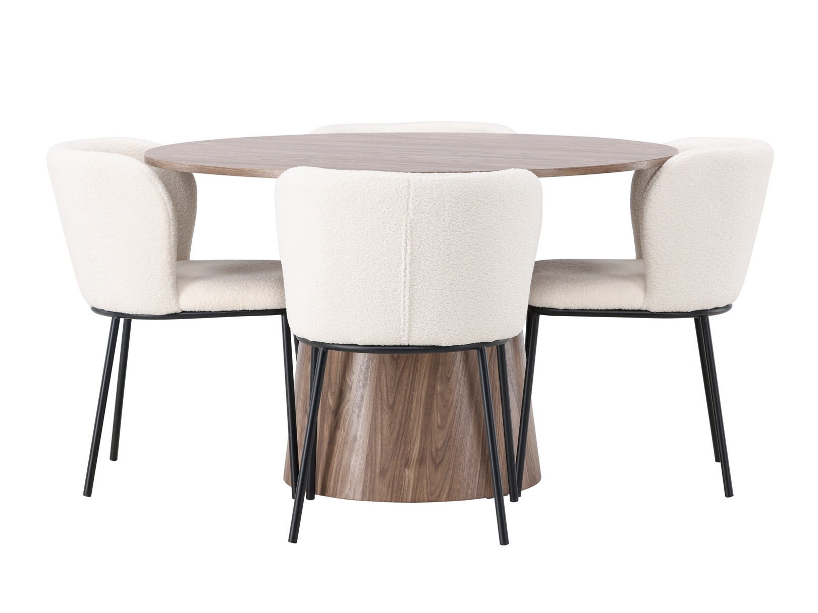 Set sala da pranzo Dallas 4314 (Marrone)