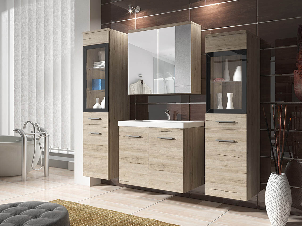 Set bagno Scientia III (Quercia sanremo)