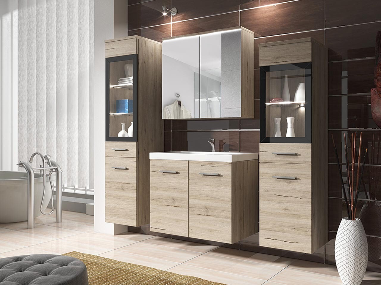 Set bagno Scientia III (Quercia sanremo)