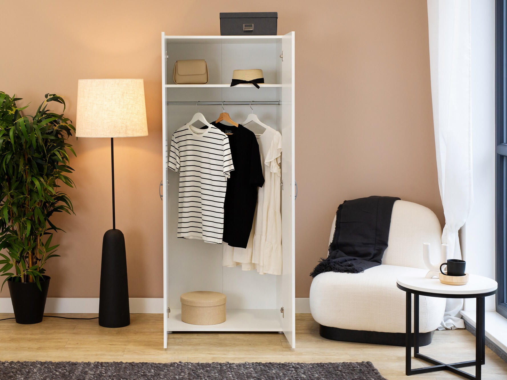 Armadio Bristol 183 (Bianco)