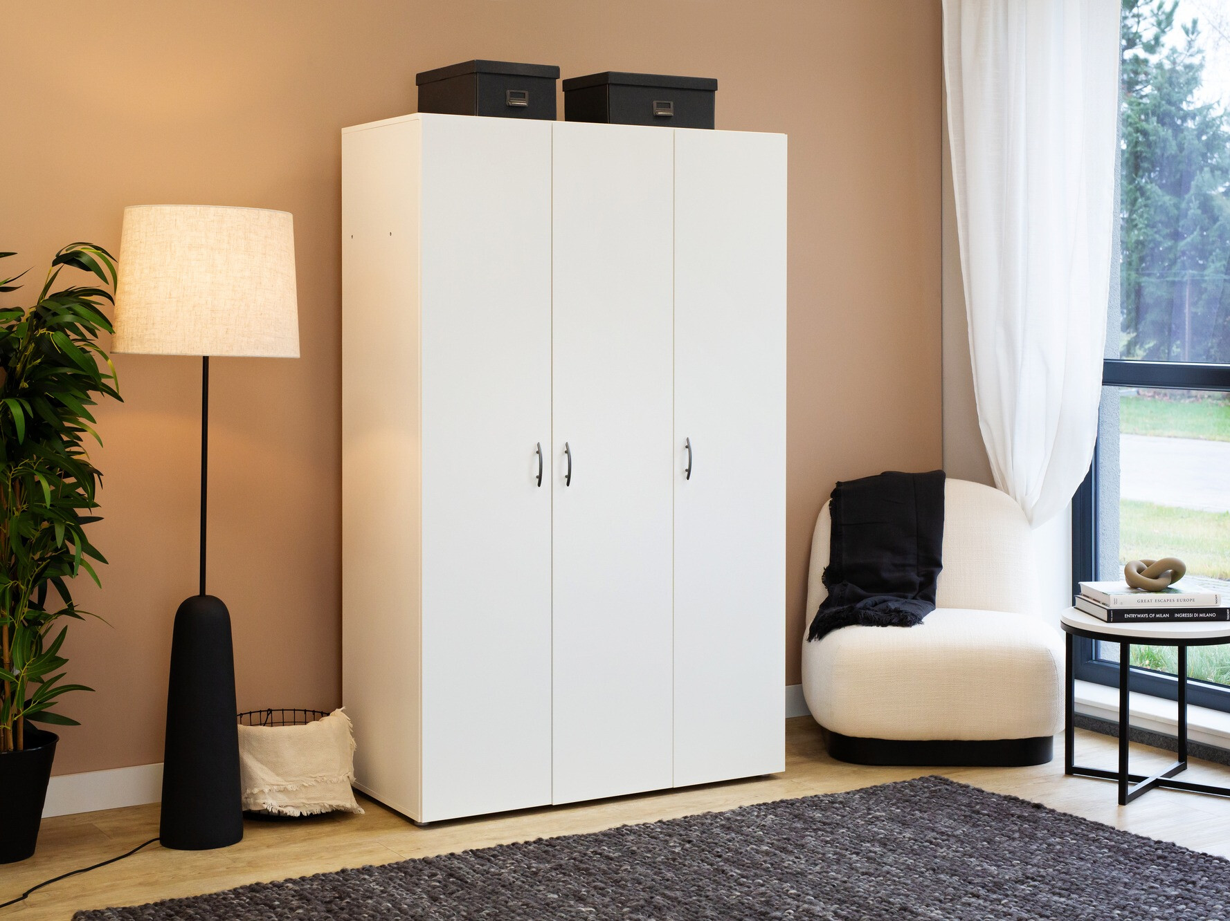 Armadio Bristol 184 (Bianco)