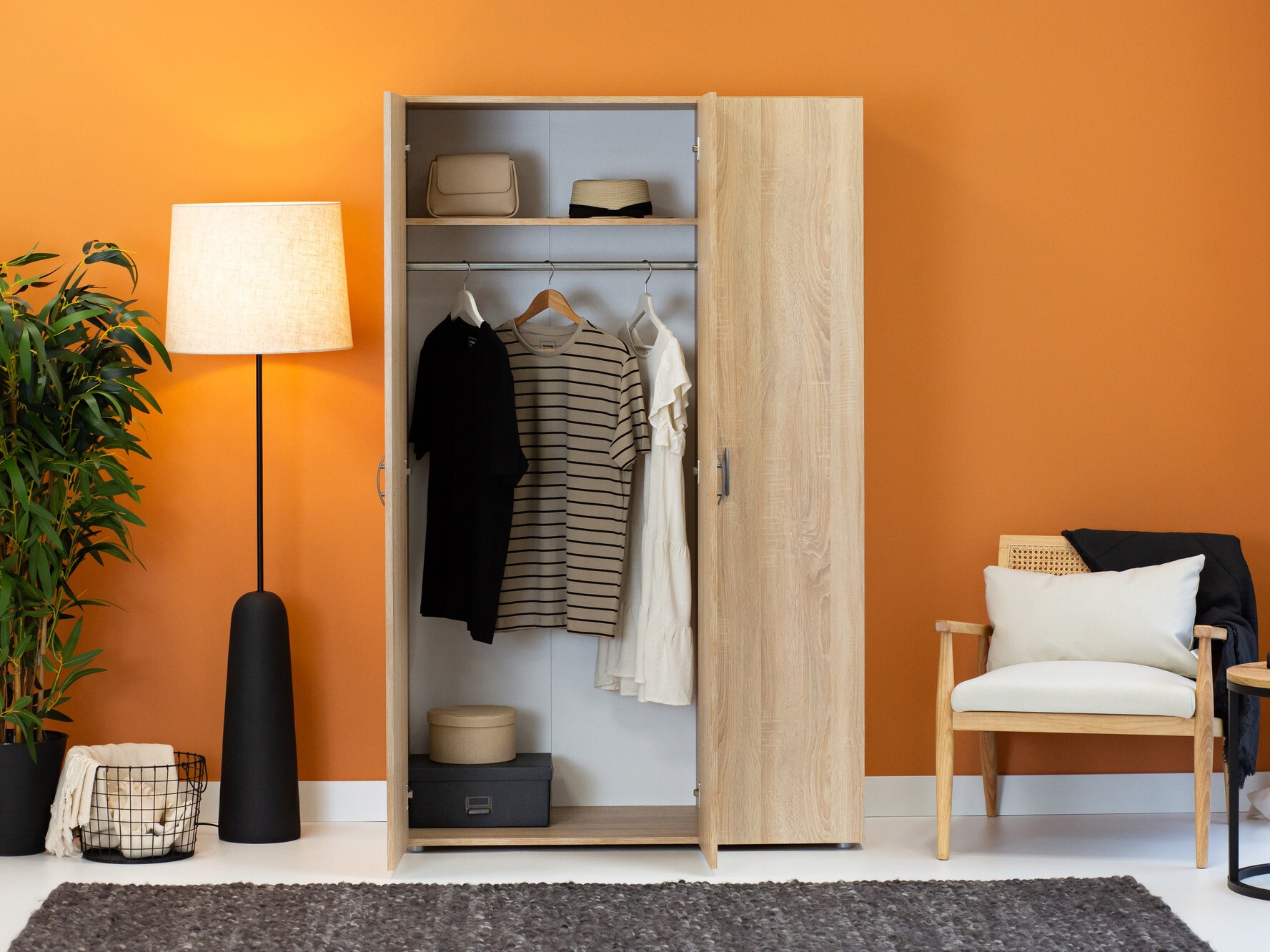 Armadio Bristol 184 (Sonoma quercia)