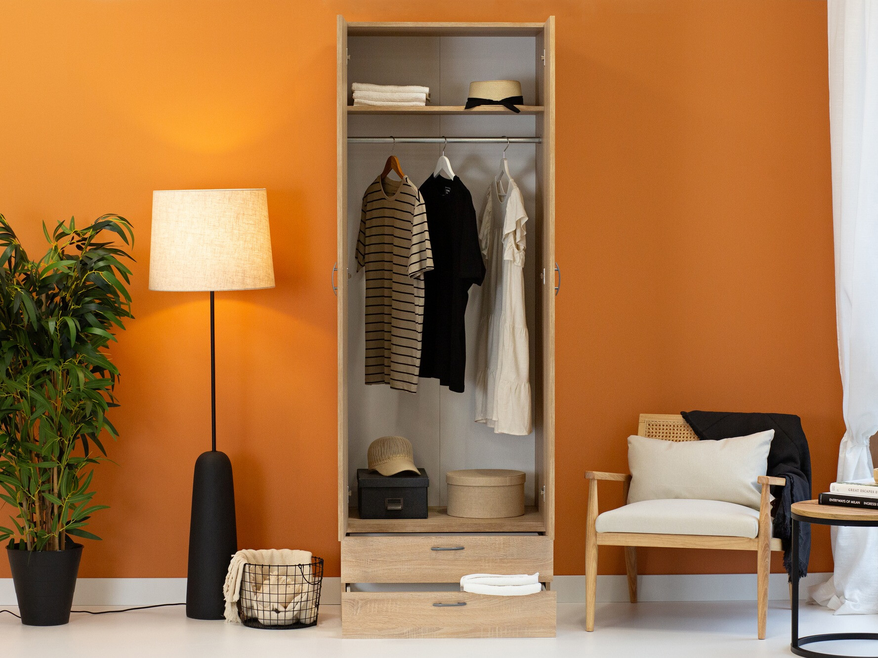 Armadio Bristol 187 (Sonoma quercia)