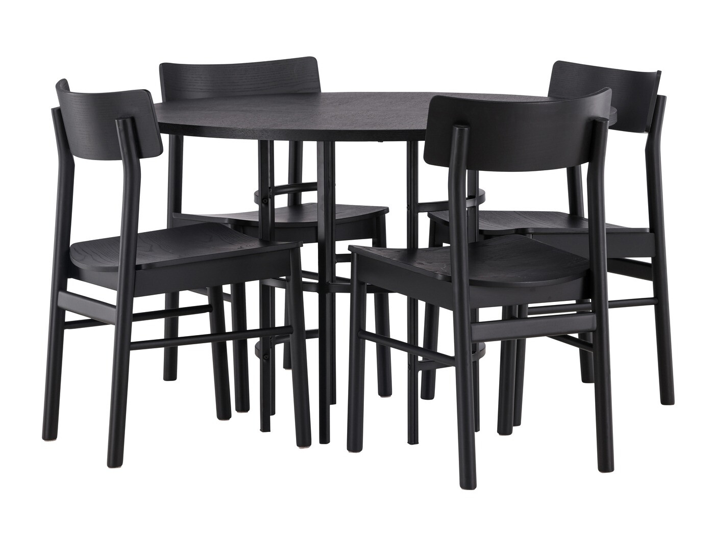Set sala da pranzo Dallas 4336 (Nero)