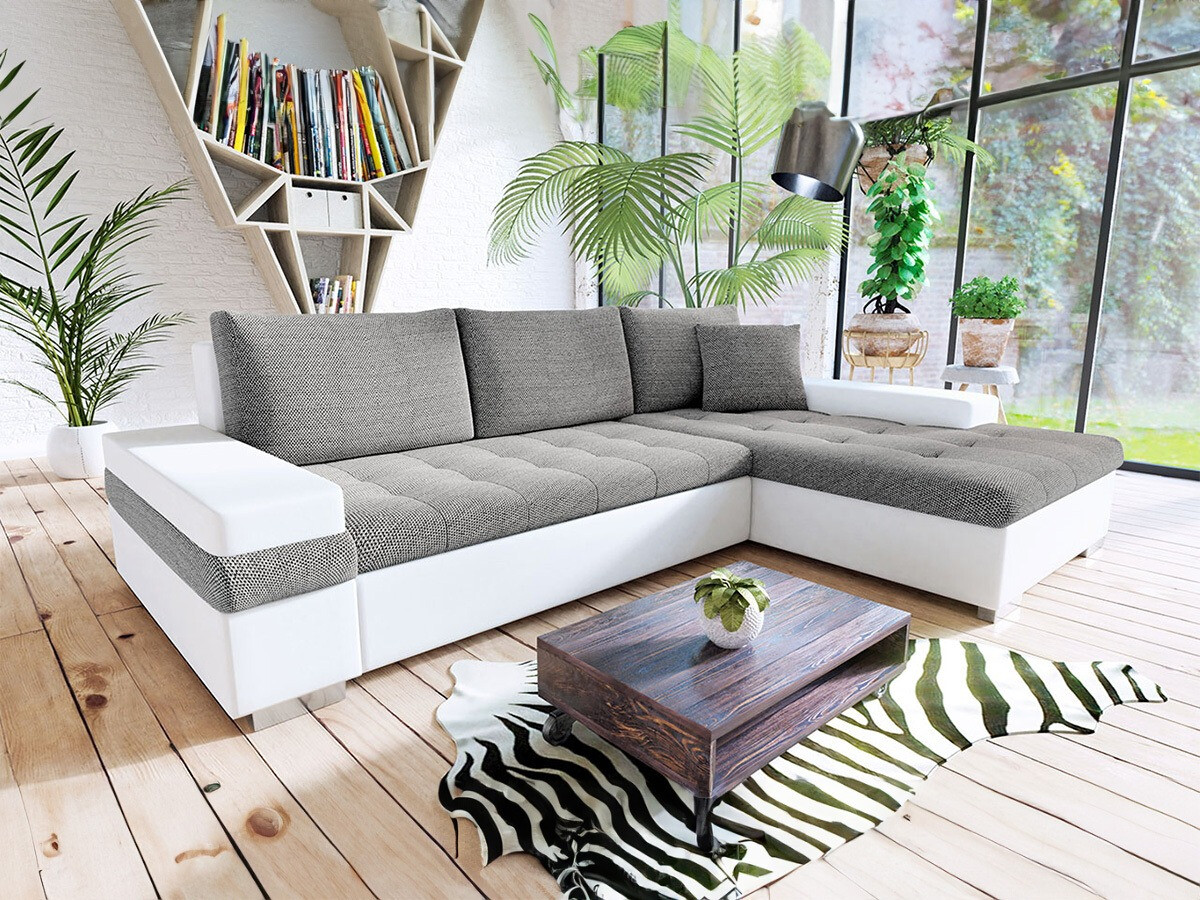 Divano angolare Comfivo Olivetum I (Soft 017 + Lawa 05)