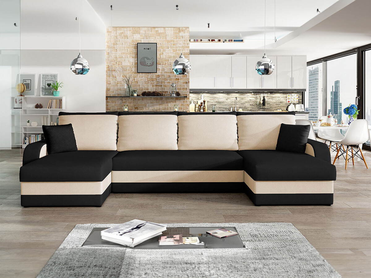Divano angolare Comfivo Melissa IV (Mikrofaza 15 + Mikrofaza 31)