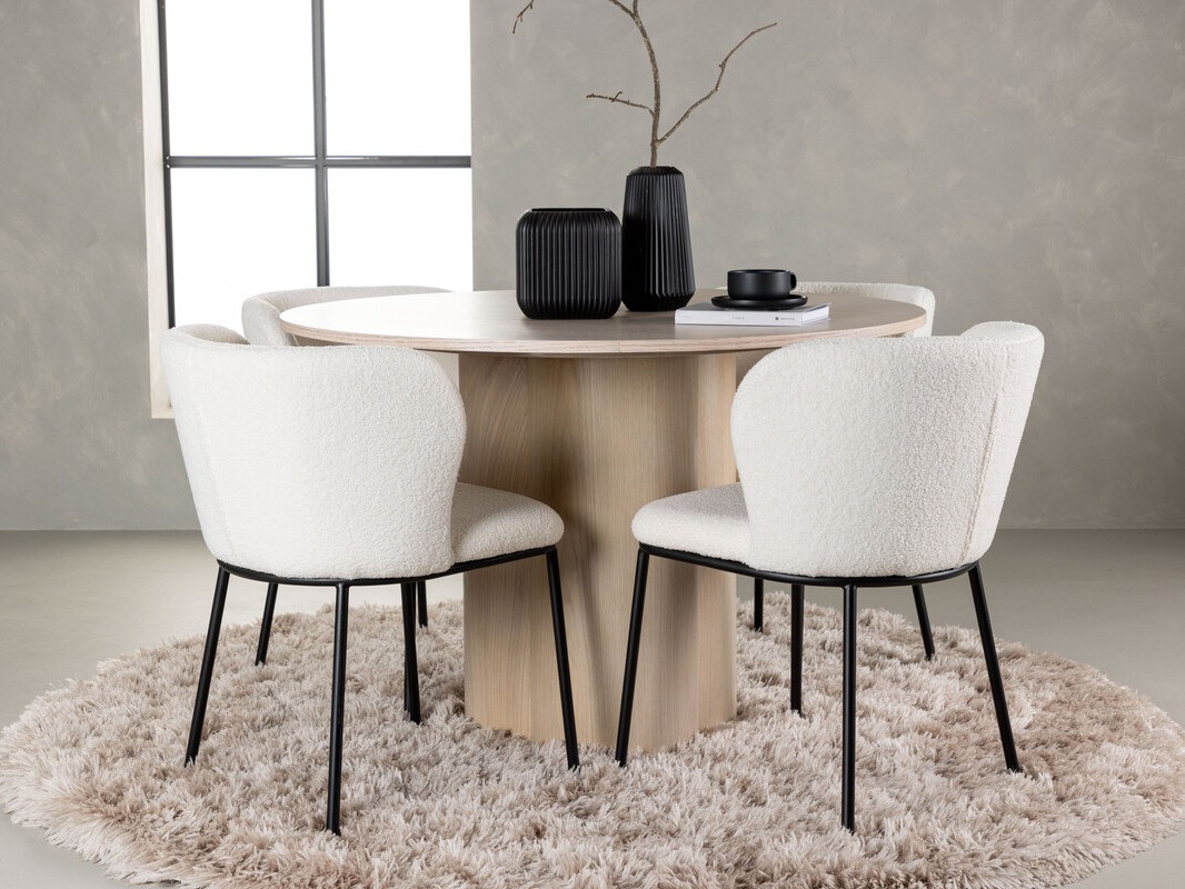 Set sala da pranzo Dallas 4356 (Luminoso legno)