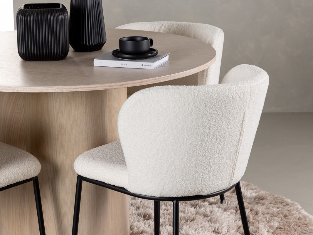 Set sala da pranzo Dallas 4356 (Luminoso legno)