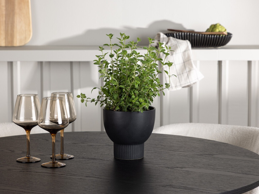 Set sala da pranzo Dallas 4356 (Nero)