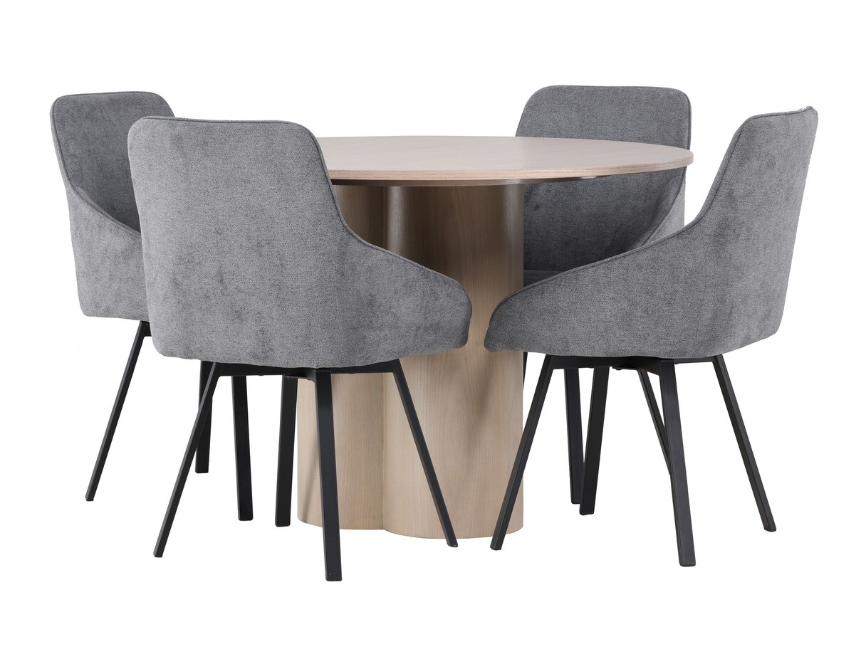 Set sala da pranzo Dallas 4357 (Luminoso legno)
