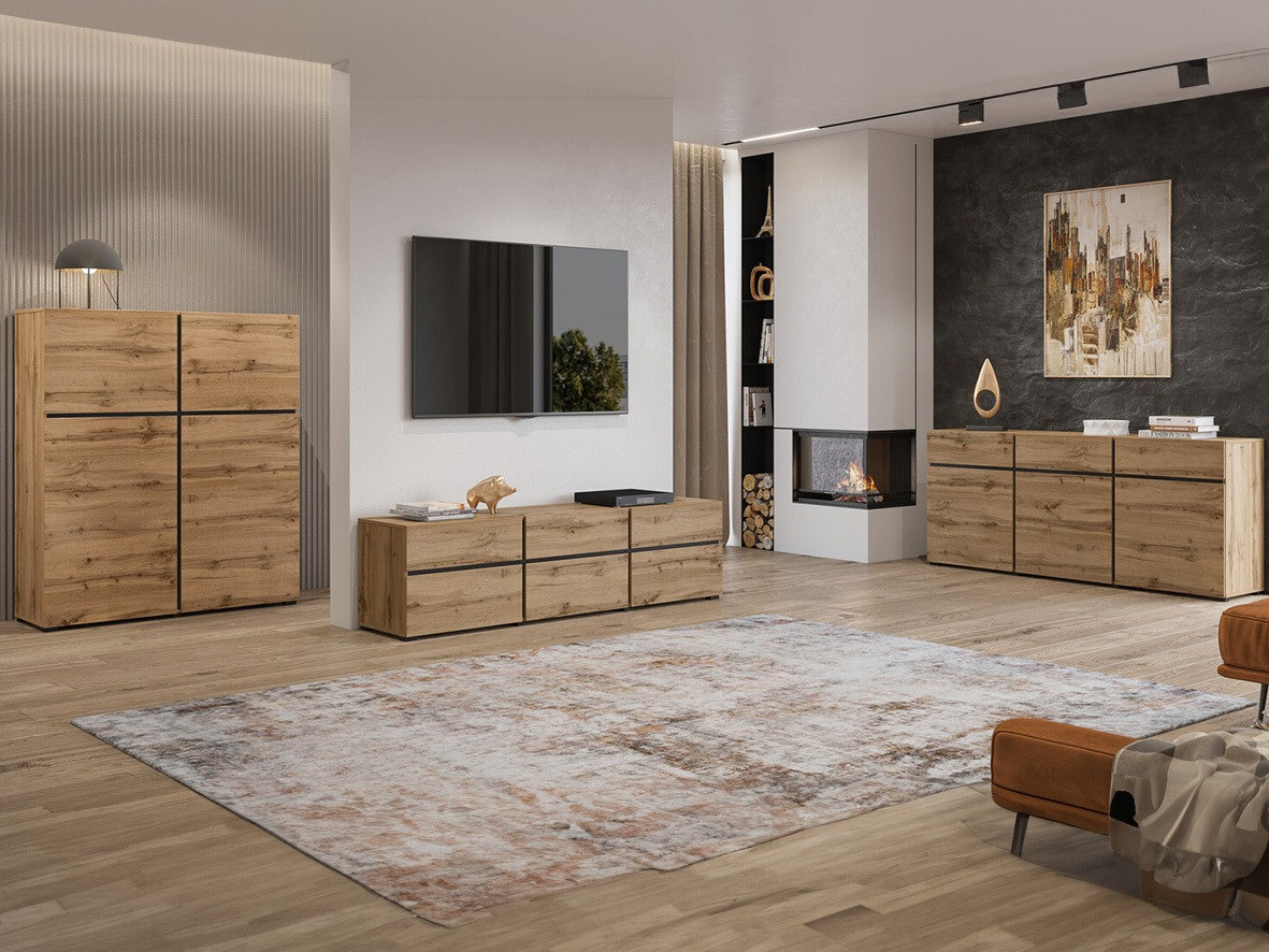 Parete attrezzata Alfere 106 (Quercia di Wotan)