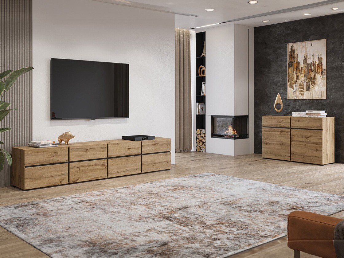 Parete attrezzata Alfere 107 (Quercia di Wotan)