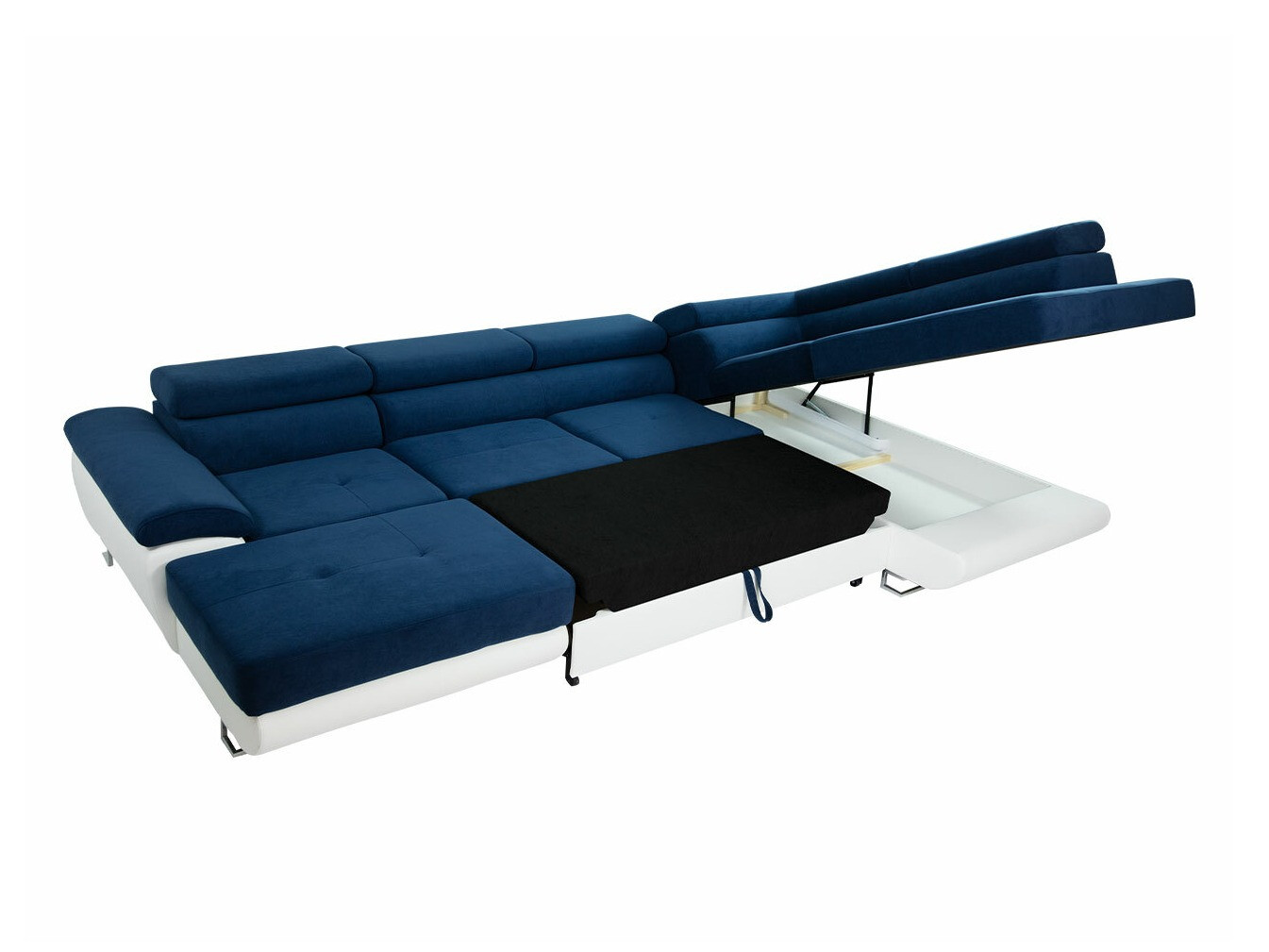 Divano angolare Comfivo Ruta IV (Soft 017 + Lux 06 + Soft 017)
