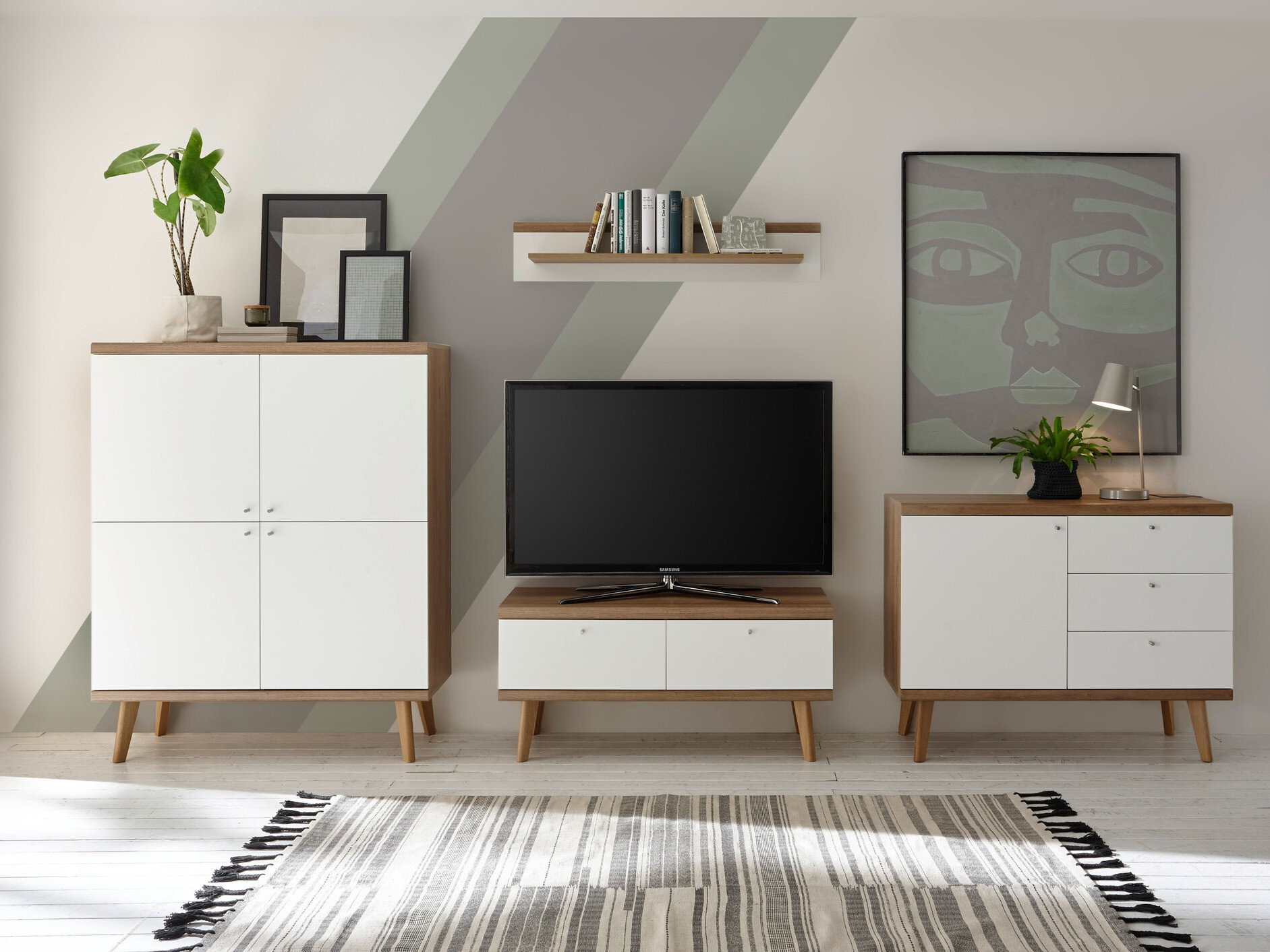 Parete attrezzata Elbfiou 118