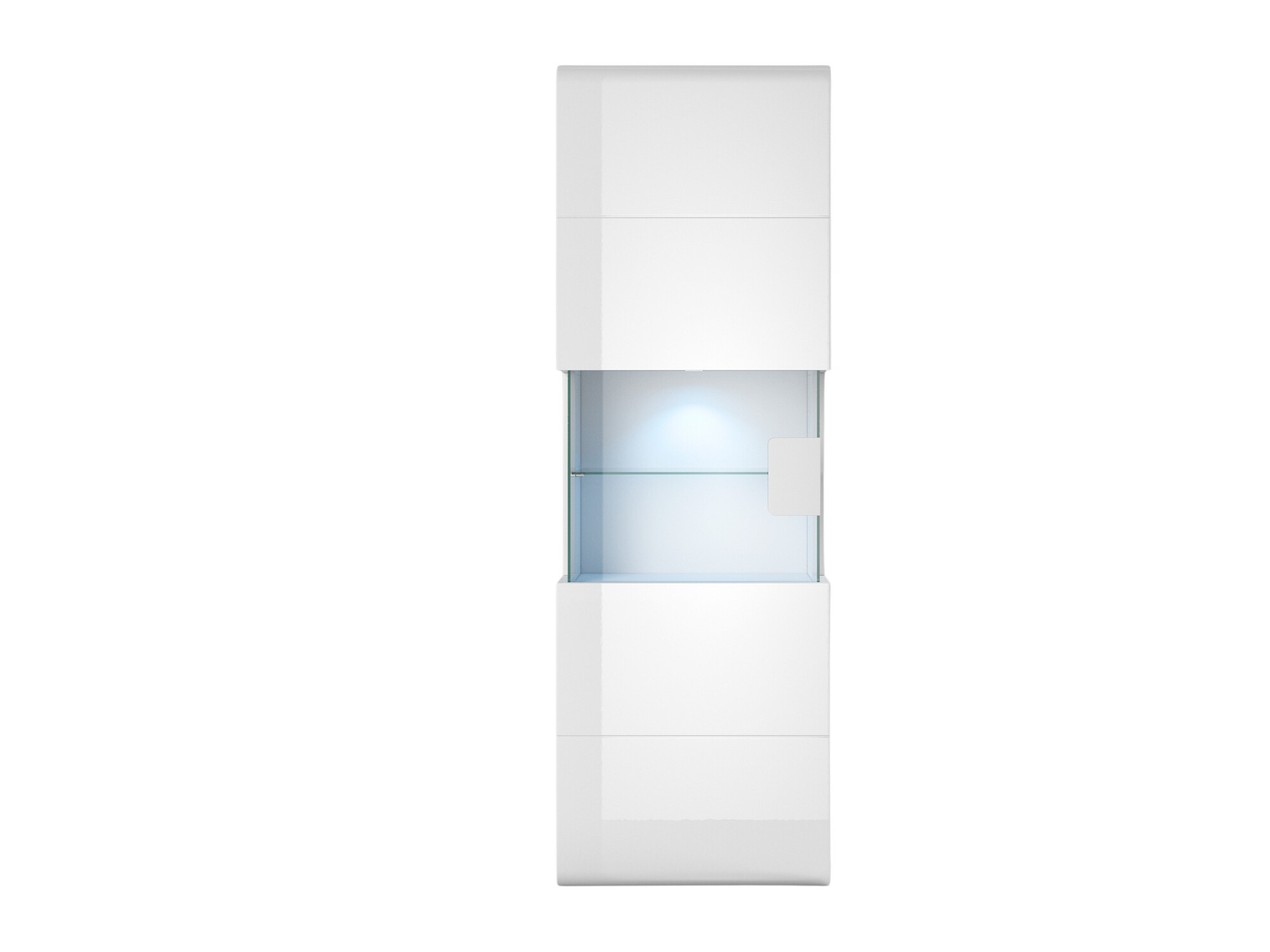 Mensola Torsone 109 (Bianco + Bianco lucido)