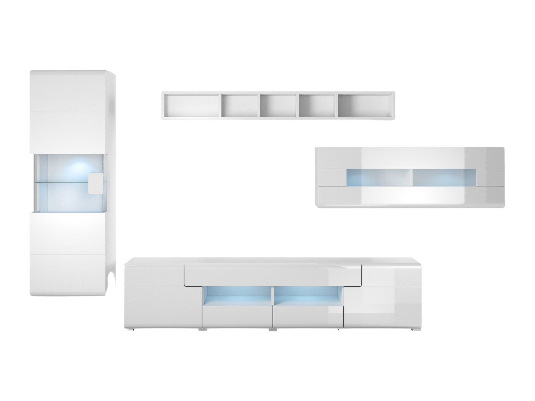 Parete attrezzata Torsone 115