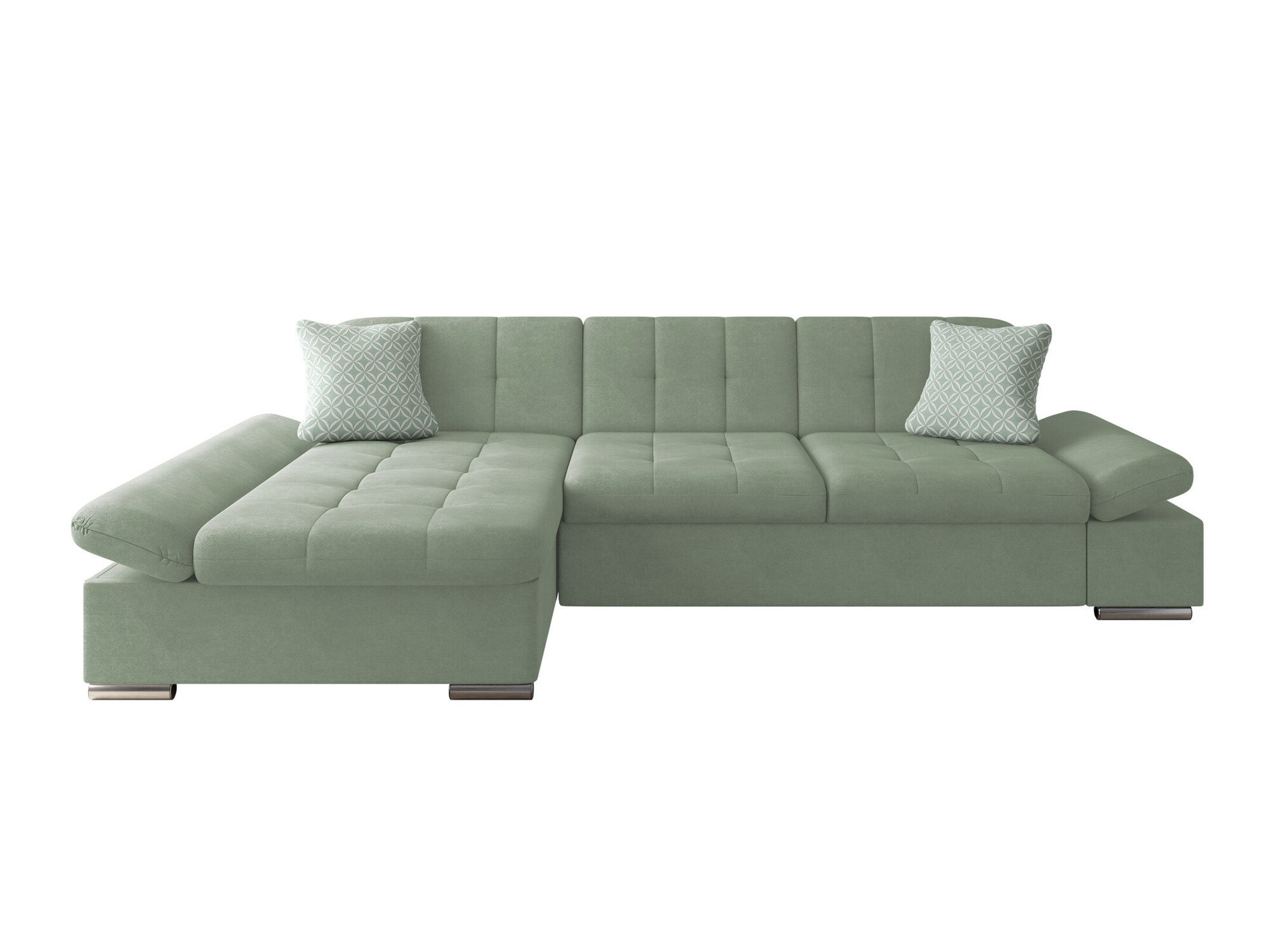 Divano angolare Comfivo Sanitas I (Uttario Velvet 2954 + Evo 29)