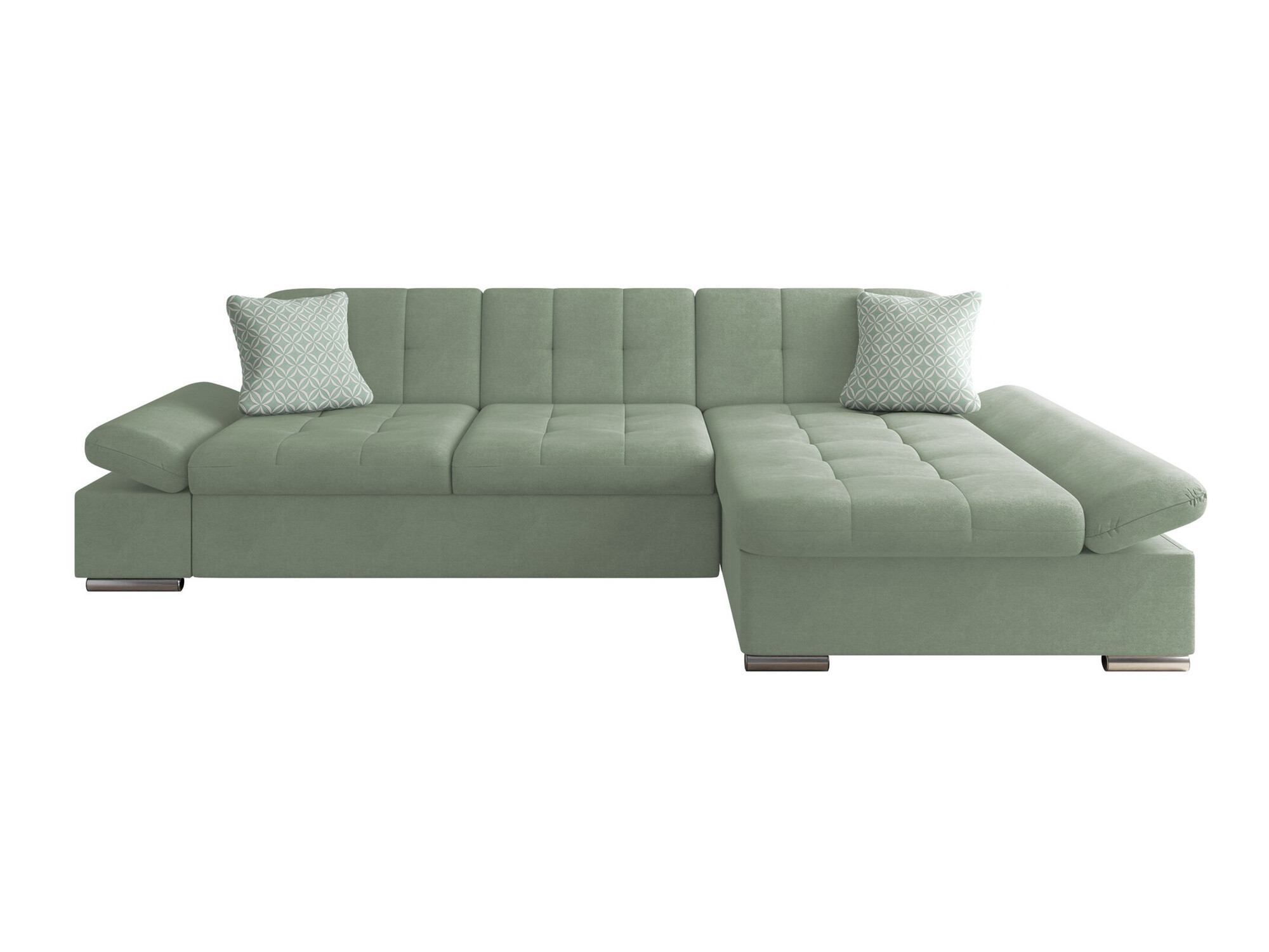 Divano angolare Comfivo Sanitas I (Uttario Velvet 2954 + Evo 29)