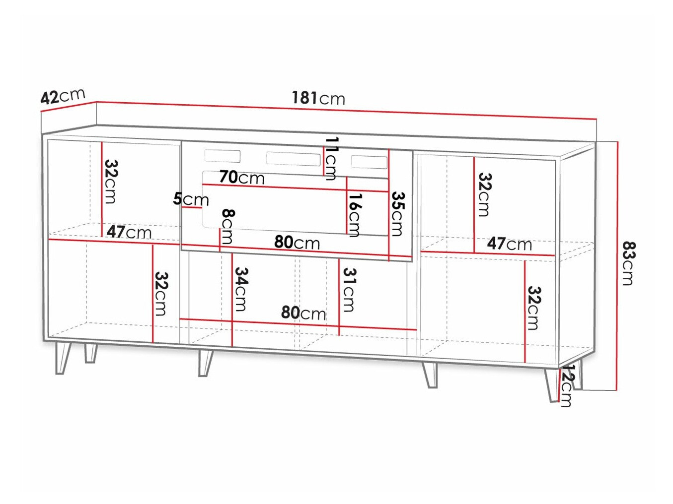 Madia Levmari 104 (Nero + D'oro)