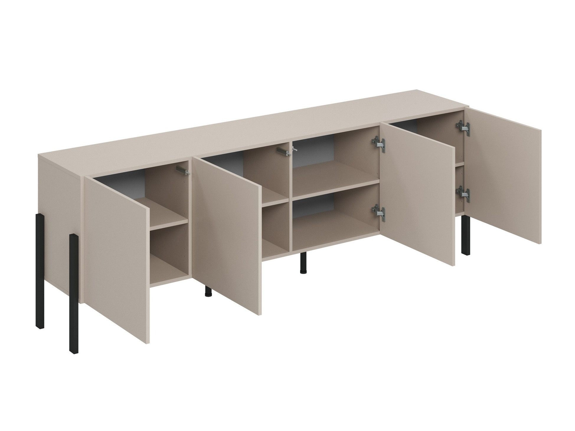 Parete attrezzata Etsore 105 (Cachemire)